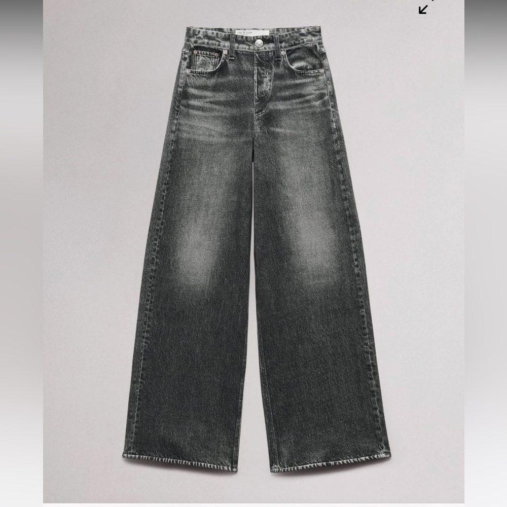 Rag And Bone Miramar Terry Sofie Wide-Leg Pant NWT